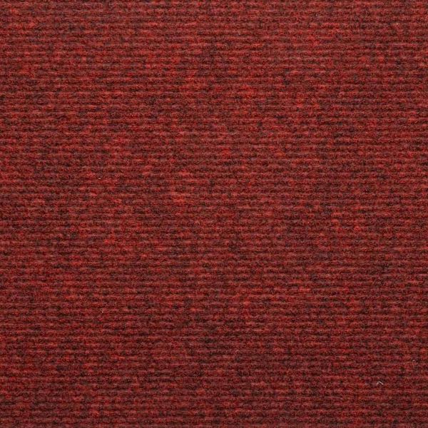 Самозалепващи стелки за стъпала, 15 бр, 65x22,5x3,5 см, червени