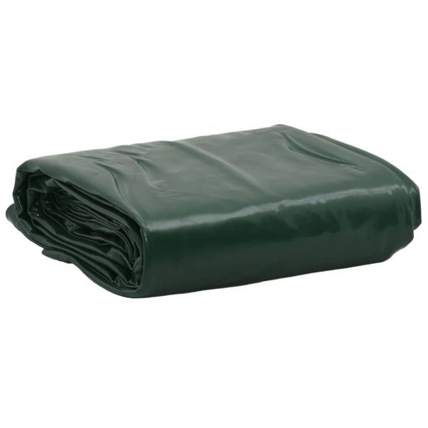 Брезент зелен 5x5 м 650 г/м²