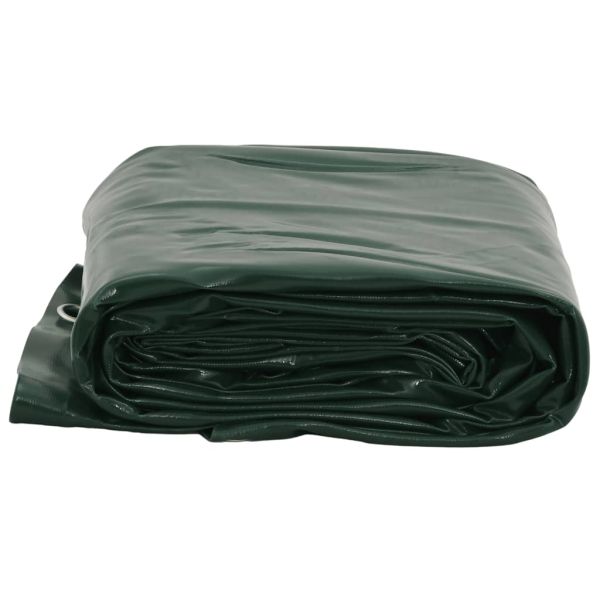 Брезент зелен 5x6 м 650 г/м²