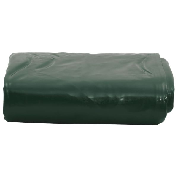 Брезент зелен 5x7 м 650 г/м²