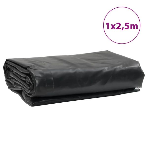 Брезент черен 1x2,5 м 650 г/м²