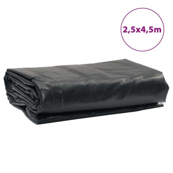 Брезент черен 2,5x4,5 м 650 г/м²