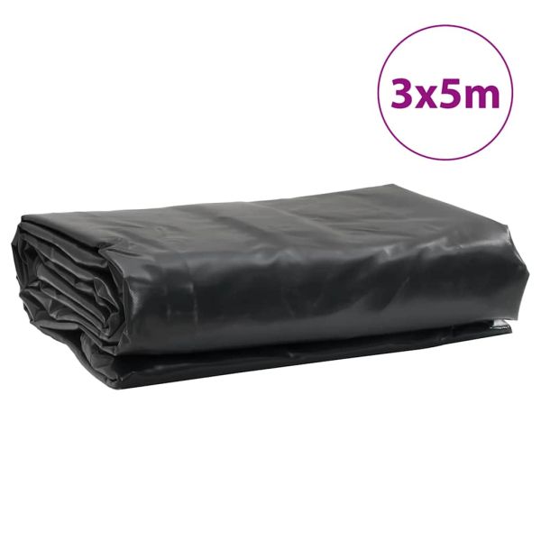 Брезент антрацит 3x5 м 650 г/м²