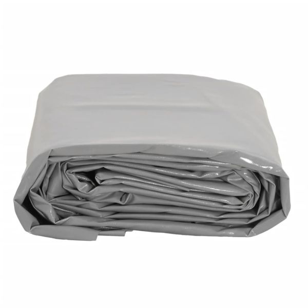 Брезент сив 3,5x5 м 650 г/м²