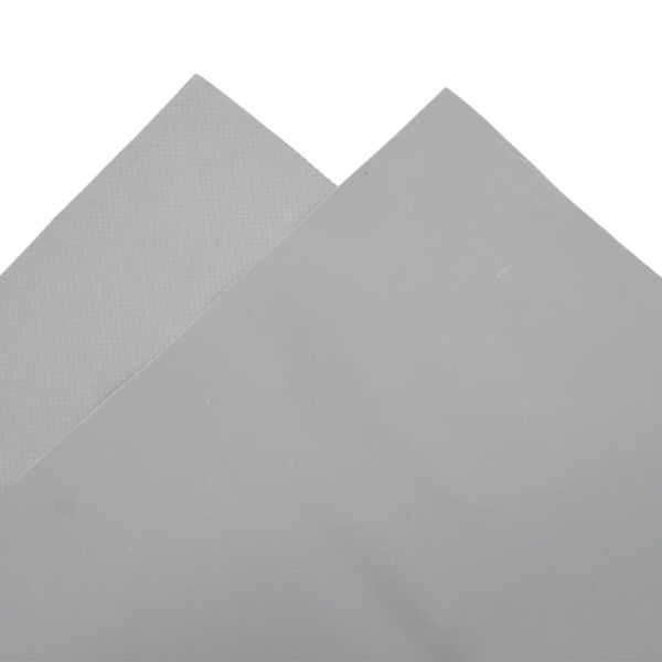 Брезент сив 2,5x4,5 м 650 г/м²