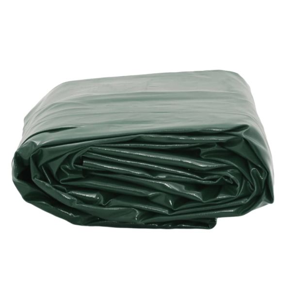 Брезент зелен 5x6 м 650 г/м²
