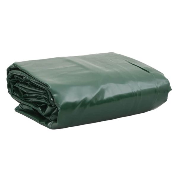 Брезент зелен 5x5 м 650 г/м²