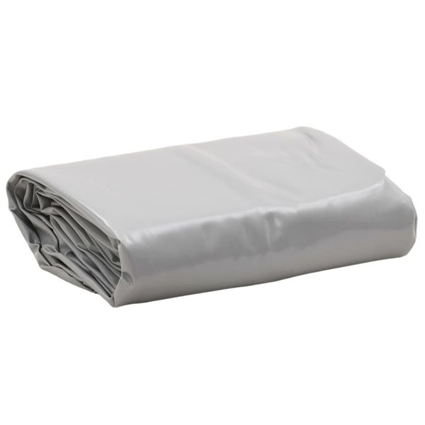 Брезент сив Ø 2,8 м 650 г/м²