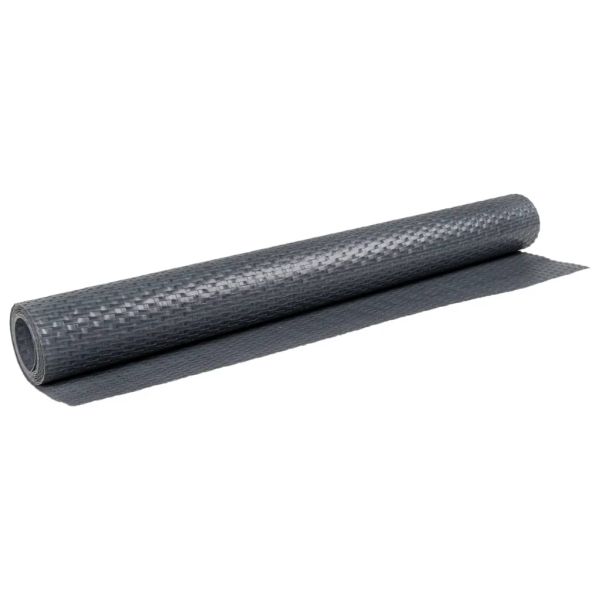 Балконски параван, антрацит, 300x90 см, полиратан