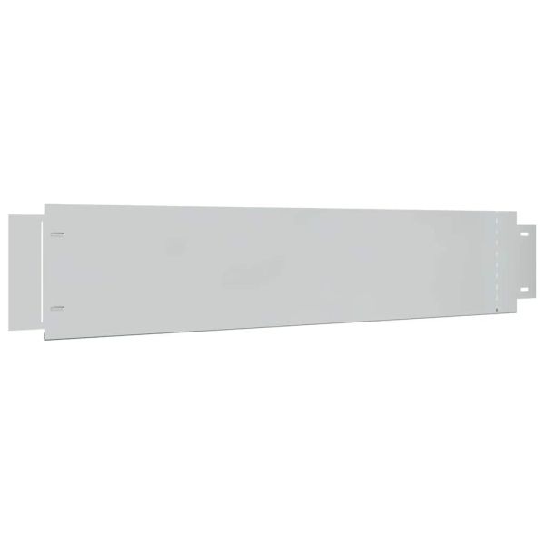 Бордюрни ленти, 10 бр, поцинкована стомана, 100x20 см