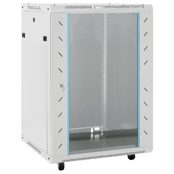 15U Сървърен шкаф с въртящи се крака 19" IP20 60x45x86 см