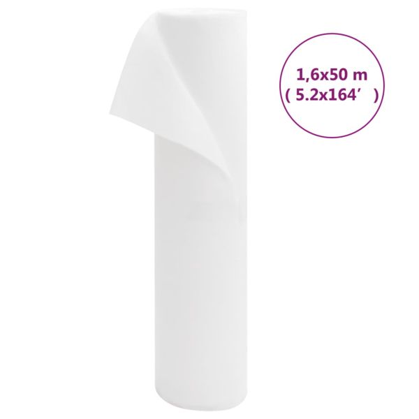 Зимни покривала за растения, 2 ролки, 70 г/м², 50x1,6 м