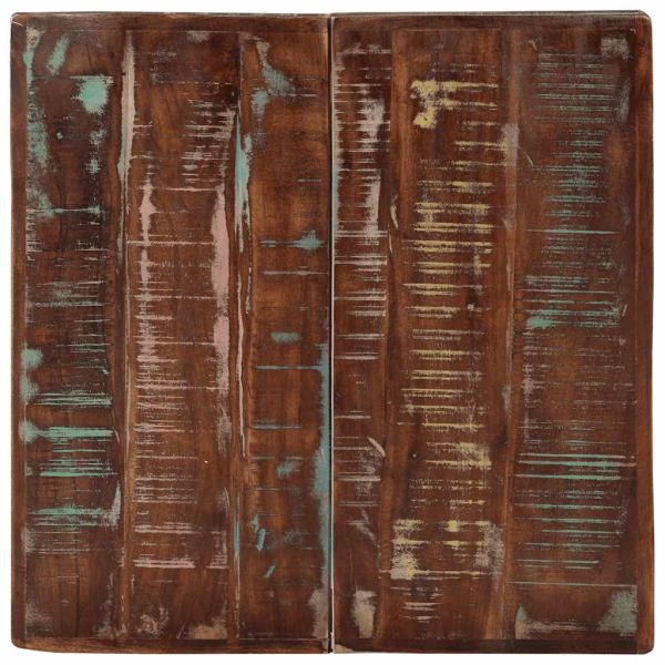 Бистро маса, 60x60x76 см, регенерирано дърво масив