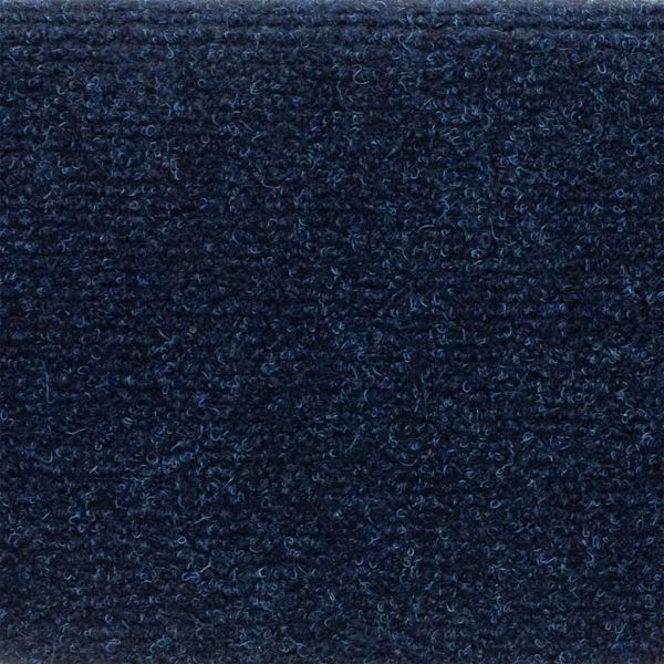 Изтривалки за стълби, самозалепващи се, 15 бр., 56x17x3 см, тъмносини, полукръгли