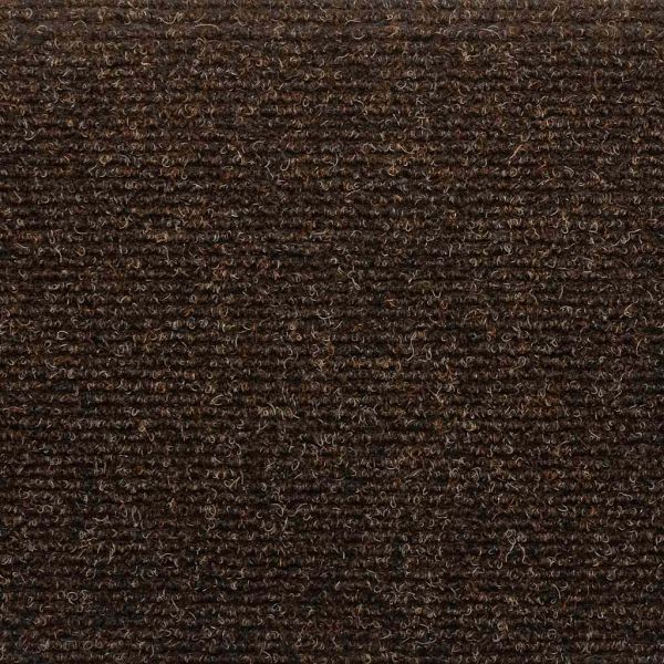 Изтривалки за стълби, самозалепващи се, 30 бр., 65x21x4 см, кафяви, полукръгли, големи