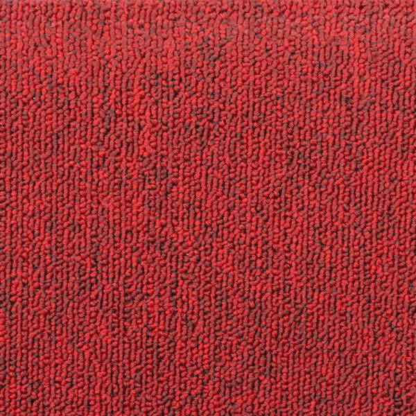 Изтривалки за стълби, 30 бр., 65x24x4 см, червени, полукръгли, големи