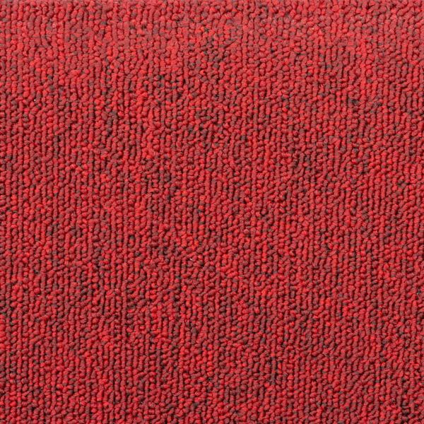 Изтривалки за стълби, 20 бр., 65x24x4 см, червени, полукръгли, големи