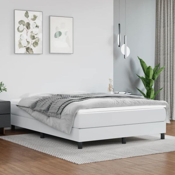 Матрак за легло с покет пружини средна твърдост бял 140x200x20 см плат