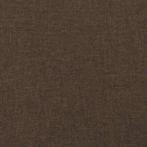 Матрак за легло с покет пружини средна твърдост тъмнокафяв 160x200x20 см плат