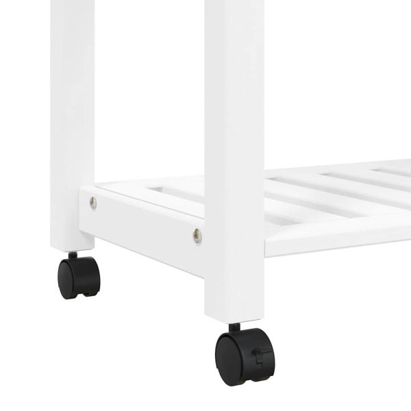 Кухненска количка "MONZA" 84x40x88,5 см борово дърво масив