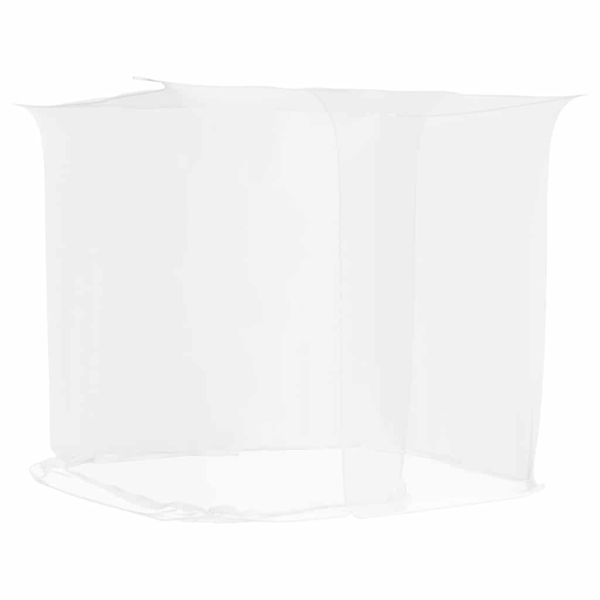 Висяща мрежа против комари 156 mesh бял 220x100x150 см
