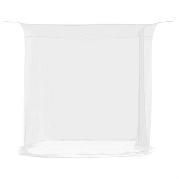 Висяща мрежа против комари 156 mesh бял 220x100x150 см