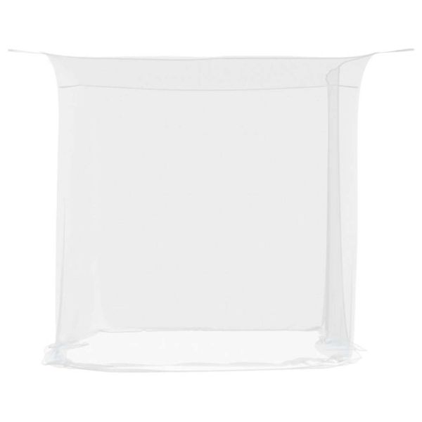 Висяща мрежа против комари 156 mesh бял 220x120x150 см