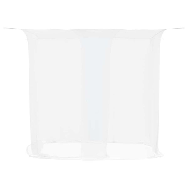Висяща мрежа против комари 156 mesh бял 220x150x180 см