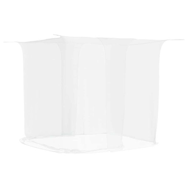 Висяща мрежа против комари 156 mesh бял 220x200x210 см