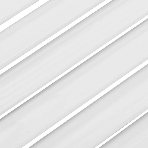 Врати за шкафове Louvred Design 4 бр. бели 99x29,5 см