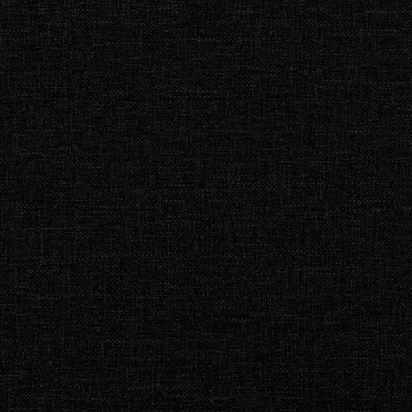 Диван-фотьойл, черен, 100x78x84 см, плат