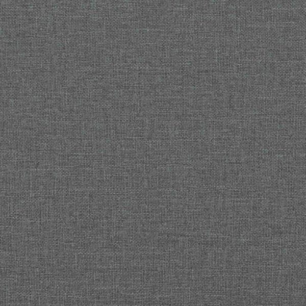 3-местен диван, тъмносив, 220x78x84 см, плат