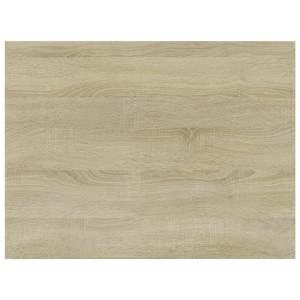 Рафтове, 4 бр, дъб сонома, 40x30x1,5 см, инженерно дърво