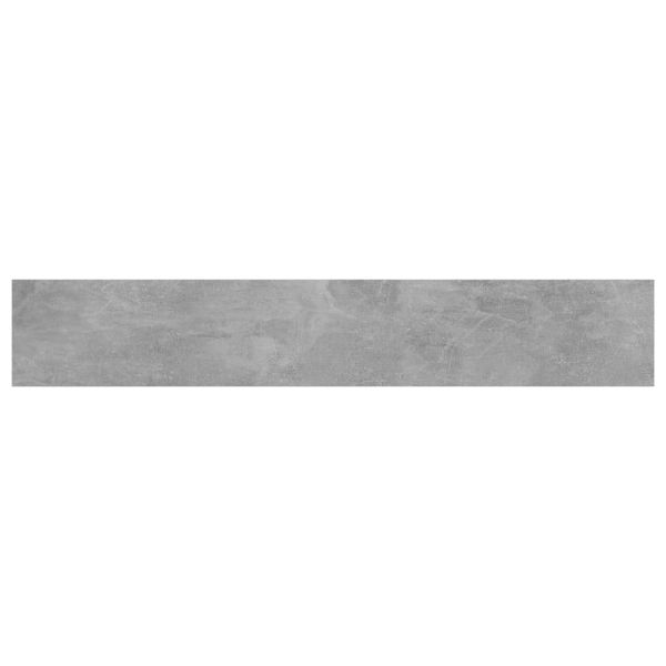 Рафтове за етажерка, 8 бр, бетонно сиви, 60x10x1,5 см, ПДЧ