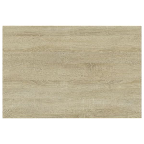 Рафтове, 4 бр, дъб сонома, 60x40x1,5 см, инженерно дърво