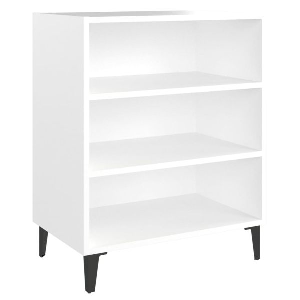 Бюфет бял 57x35x70 см инженерно дърво