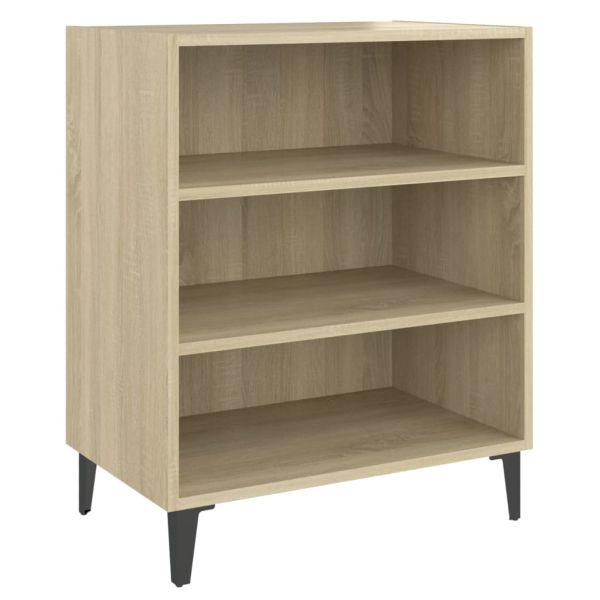 Бюфет дъб сонома 57x35x70 см инженерно дърво