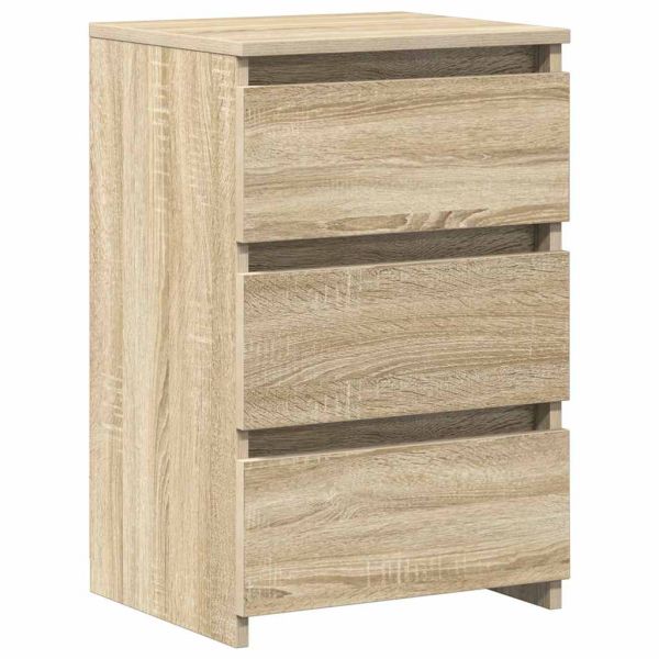 Нощни шкафчета 2 бр сонома дъб 40x35x62,5 см инженерно дърво