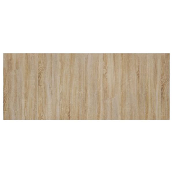 Горна табла за легло дъб сонома 200x1,5x80 см инженерно дърво