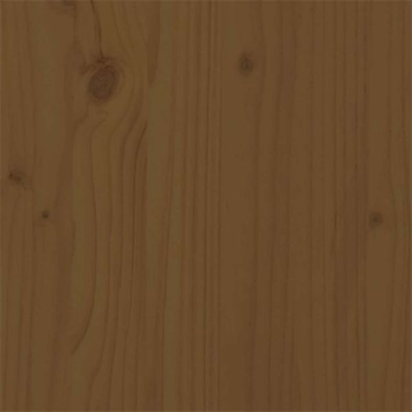 Рамка за легло меденокафява дърво 75x190 см Small Single