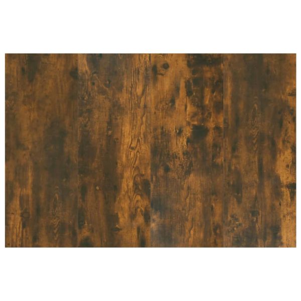 Табла за легло, опушен дъб, 120x1,5x80 см, инженерна дървесина
