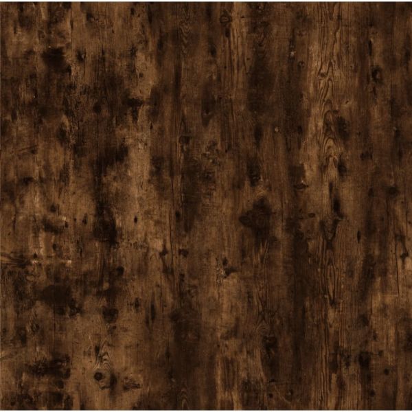 Кафе маса, опушен дъб, 100x50x35 см, инженерно дърво