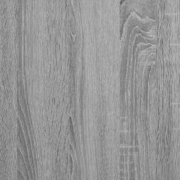 Кафе маса, сив сонома, 90x44,5x45 см, инженерно дърво