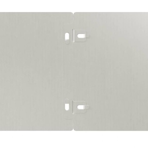 Градински кантове 10 бр 15x103 см гъвкави кортенова стомана