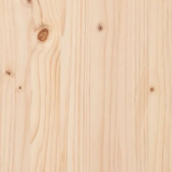 Кутия за съхранение, 89x36,5x33 см, борово дърво масив