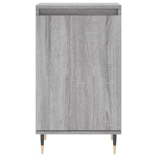 Бюфет сив сонома 40x35x70 см инженерно дърво