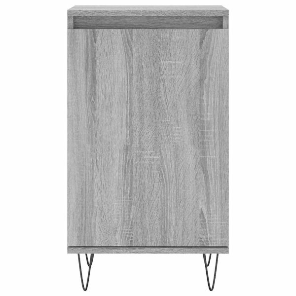 Бюфет сив сонома 40x35x70 см инженерно дърво