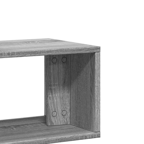 ТВ шкафове, 2 бр, сив сонома, 75x30x50 см, инженерно дърво