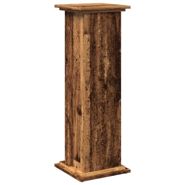 Стойка за витрини със съхранение 31x30x90 см инженерно дърво
