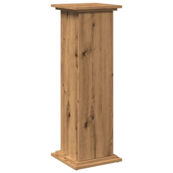 Стойка за витрини със съхранение 31x30x90 см инженерно дърво